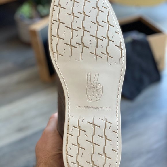 John Varvatos Brown Leather Boots - Picture 5 of 8